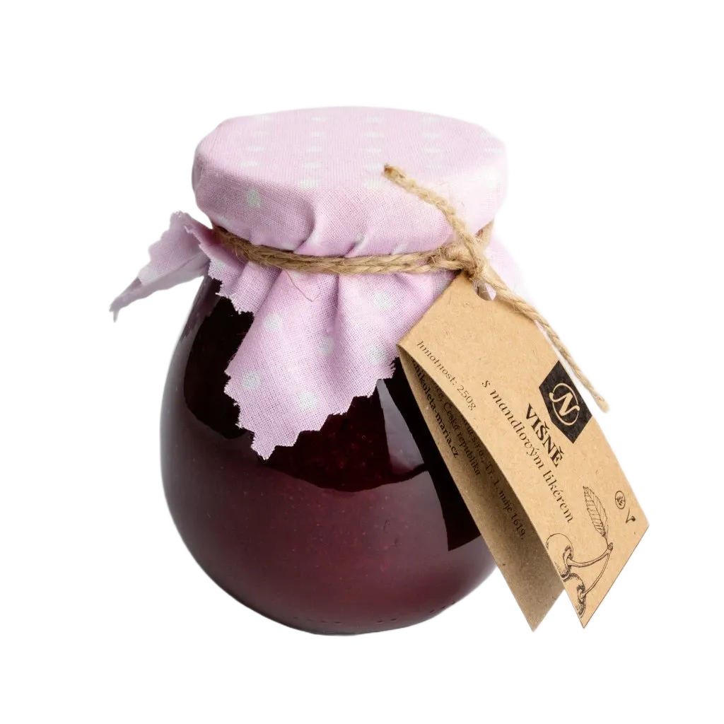 Nikoleta-Maria - Višně s mandlovým likérem 250g