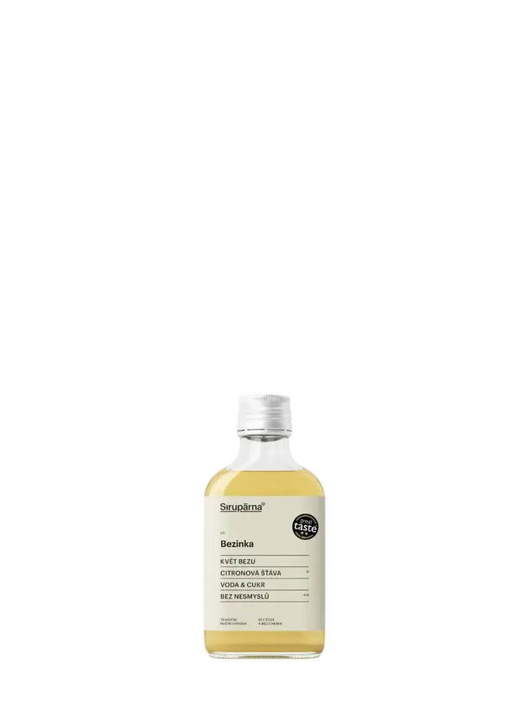 Sirupárna - Bezinkový sirup 0,1L