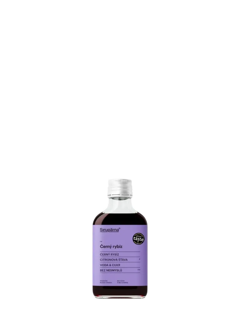 Sirupárna - Černý rybíz sirup 0,1L