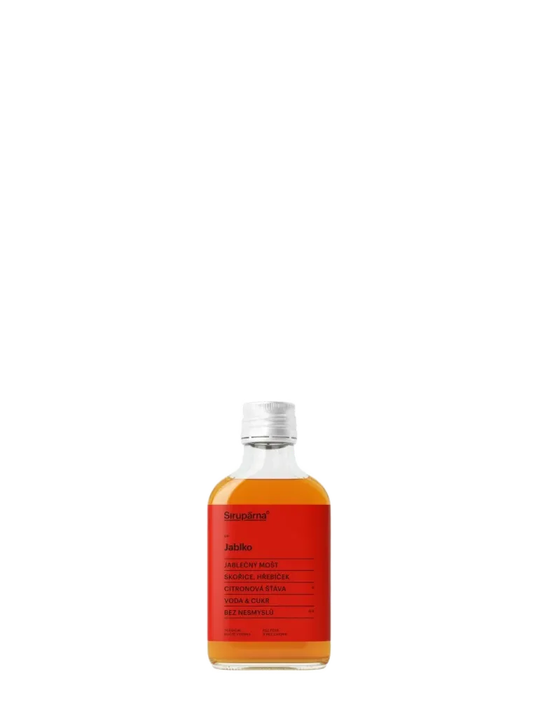 Sirupárna - Jablkový sirup 0,1L