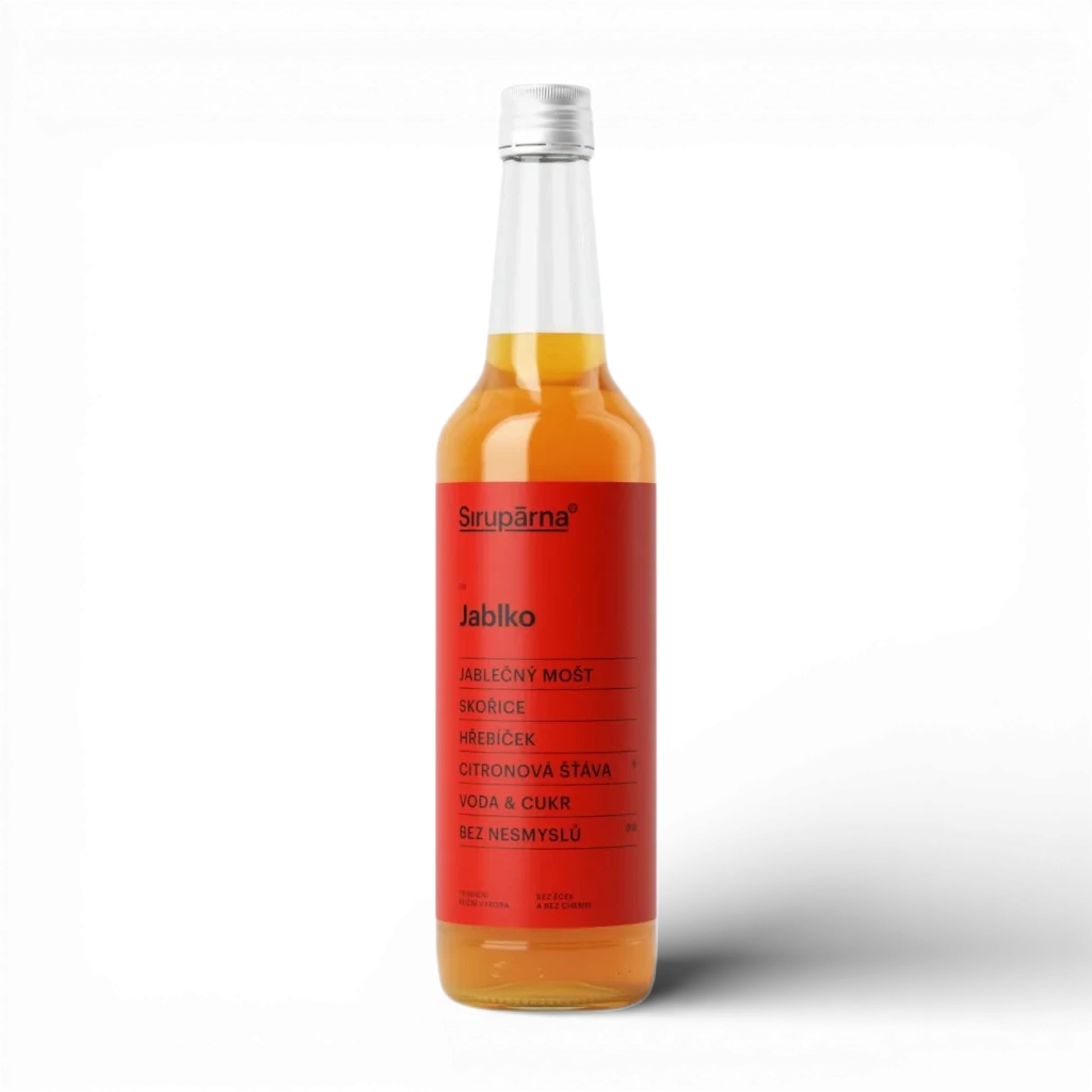 Sirupárna - Jablkový sirup 0,5L