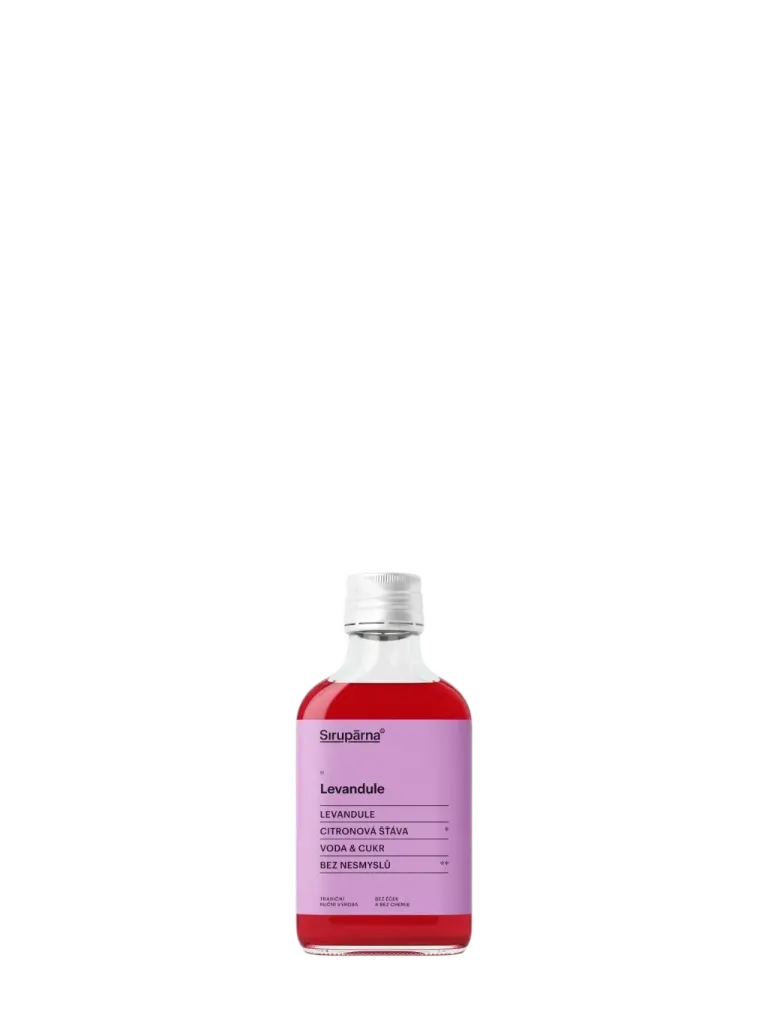 Sirupárna - Levandulový sirup 0,1L
