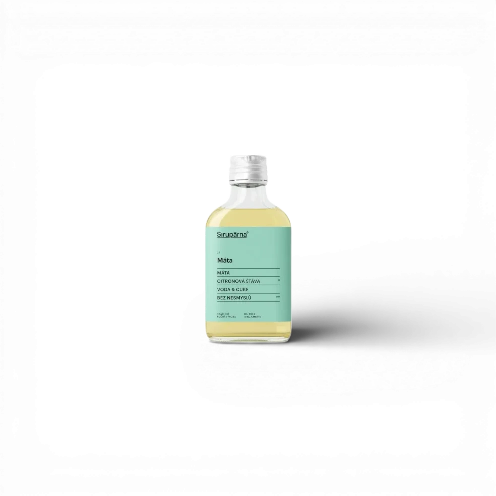 [SIR028] Sirupárna - Mátový sirup 0,1L