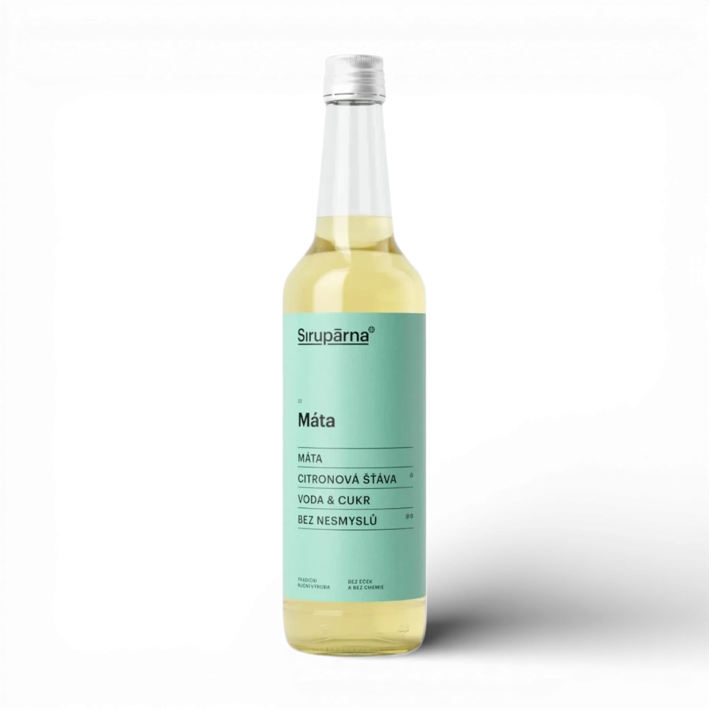 [SIR029] Sirupárna - Mátový sirup 0,5L