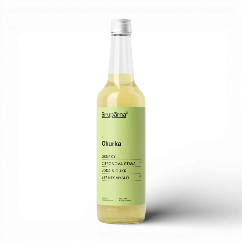 Sirupárna - Okurkový sirup 0,5L