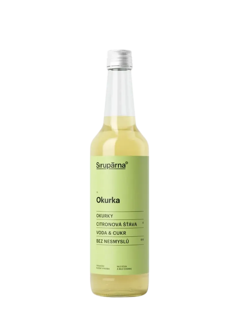 Sirupárna - Okurkový sirup 0,5L