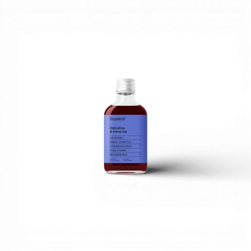 [SIR088] Sirupárna - Ostružina & černý čaj sirup 0,1L