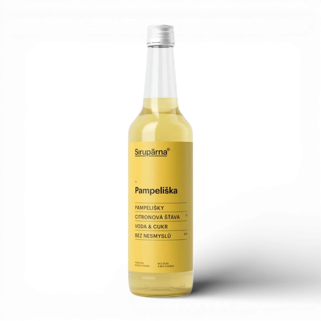 Sirupárna - Pampeliškový sirup 0,5L