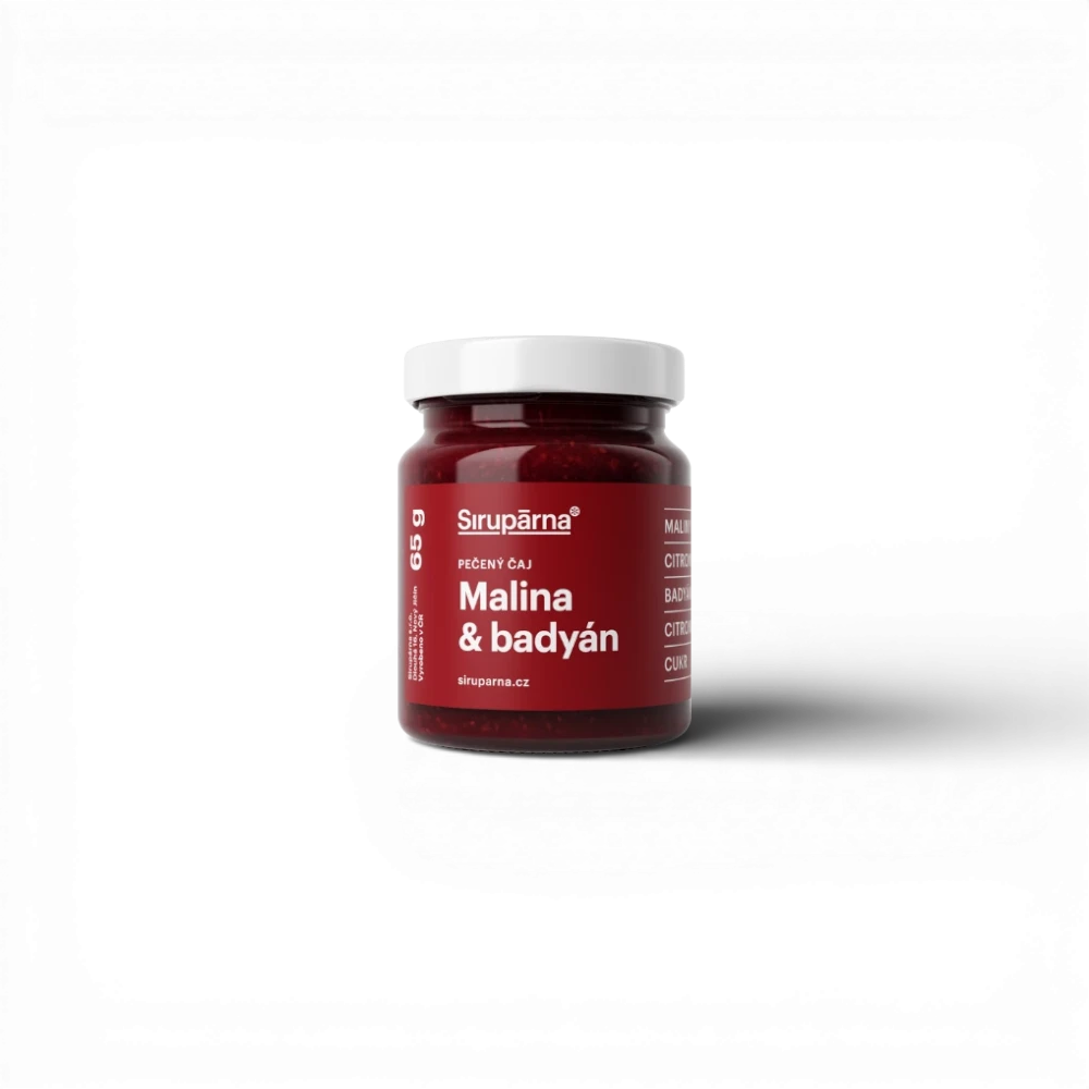 Sirupárna - Pečený čaj malina & badyán 65g