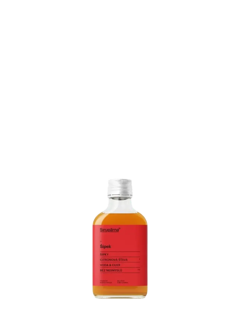 Sirupárna - Šípkový sirup 0,1L