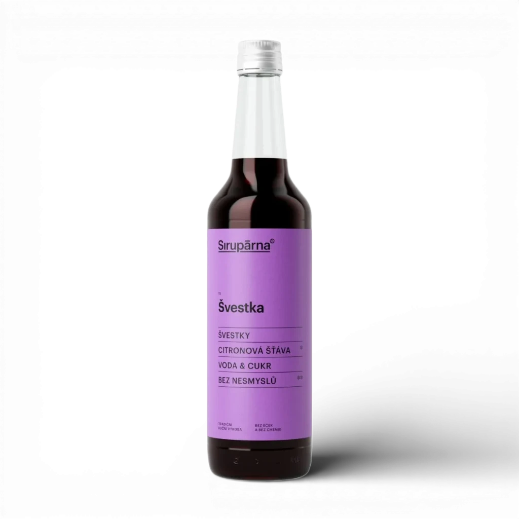Sirupárna - Švestkový sirup  0,5L