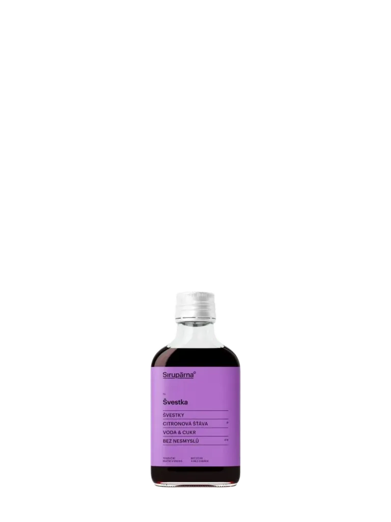 Sirupárna - Švestkový sirup 0,1L