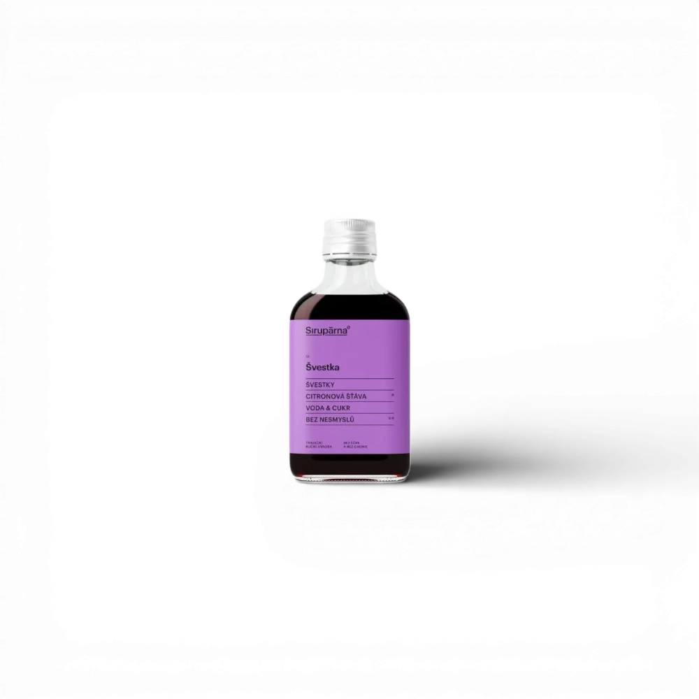 [SIR052] Sirupárna - Švestkový sirup 0,1L