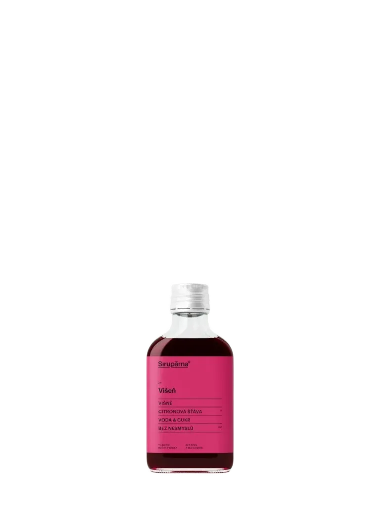 Sirupárna - Višňový sirup 0,1L