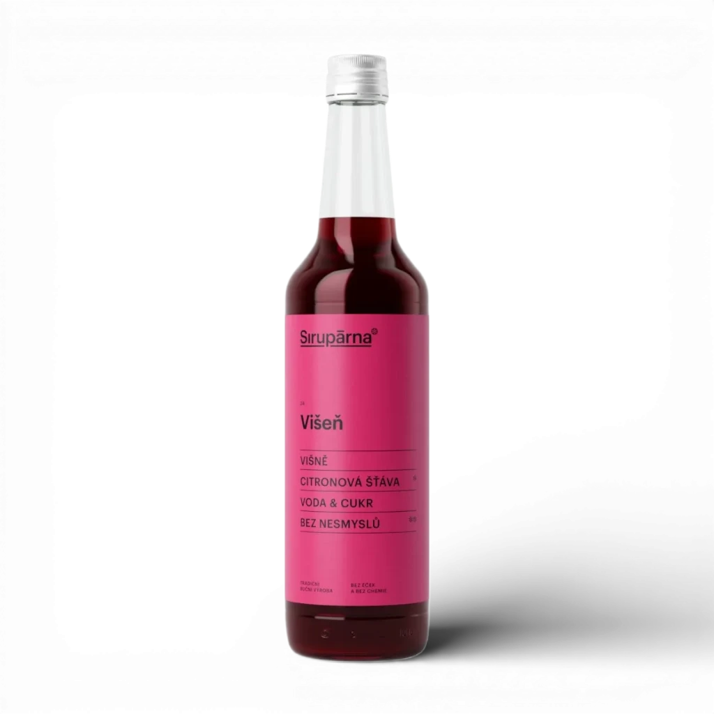 [SIR059] Sirupárna - Višňový sirup 0,5L