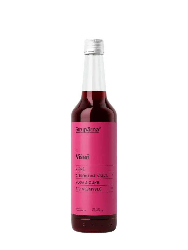 Sirupárna - Višňový sirup 0,5L