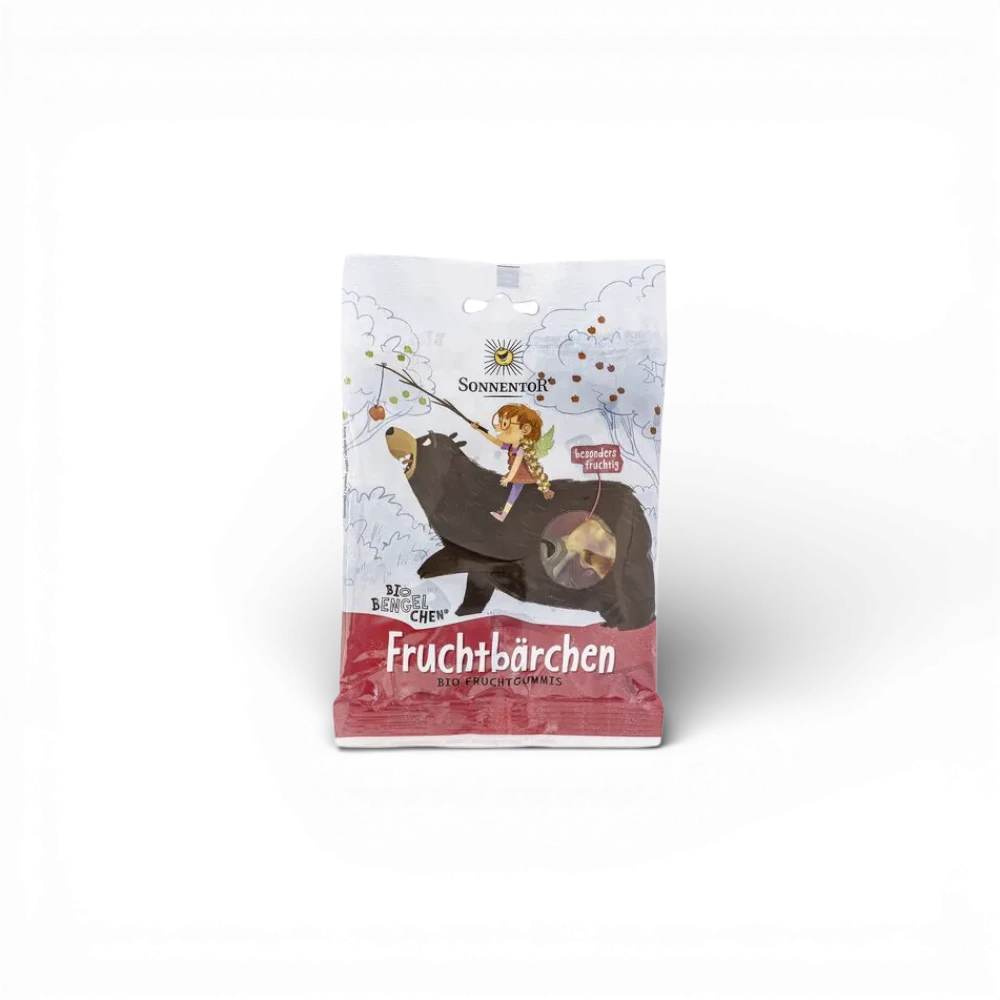 Sonnentor -  Ovocní medvídci - želé s ovocnou příchutí bio 100g
