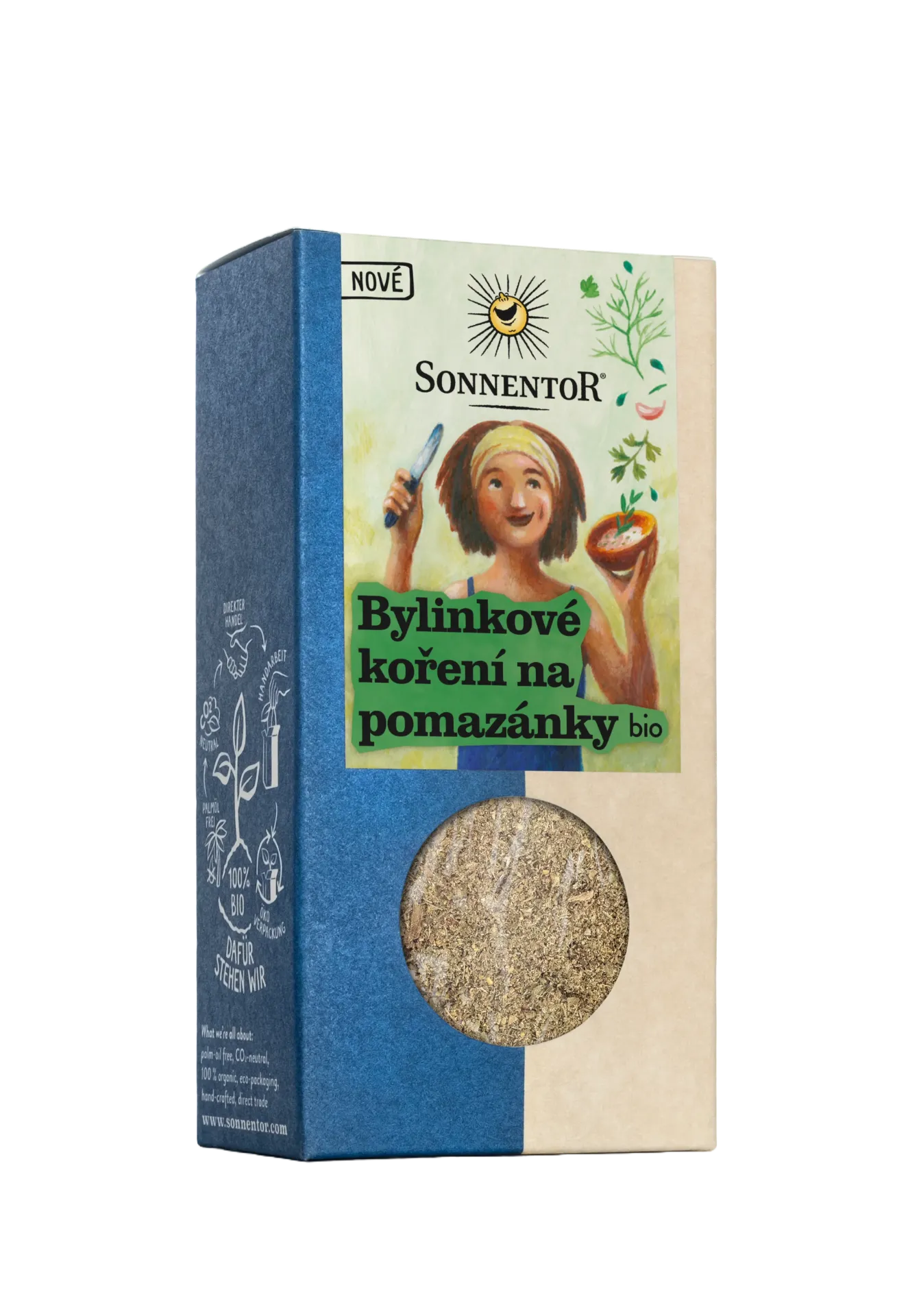Sonnentor - Bylinkové koření na pomazánky bio 50g