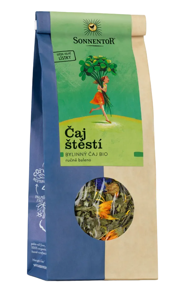 Sonnentor - Čaj štěstí sypaný bylinný čaj bio 50g