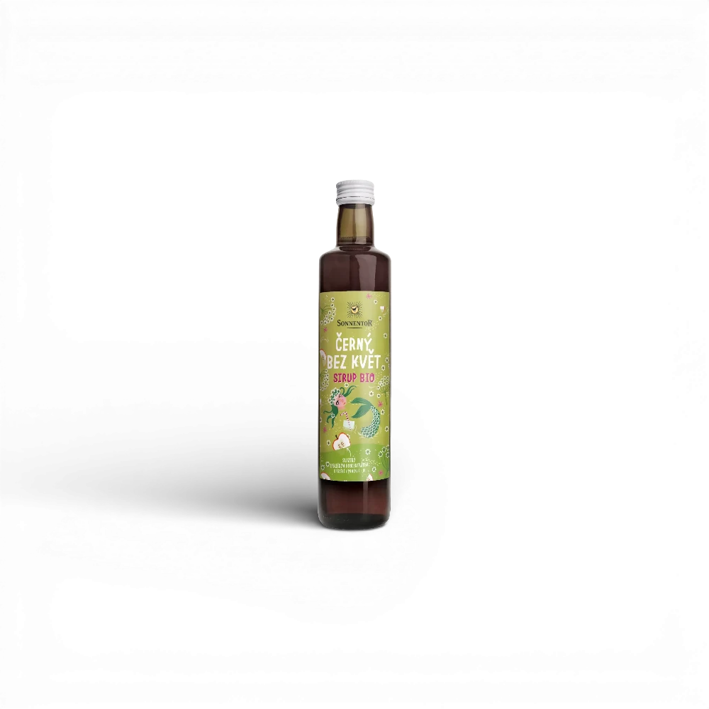 Sonnentor - Černý bez květ sirup bio 500ml