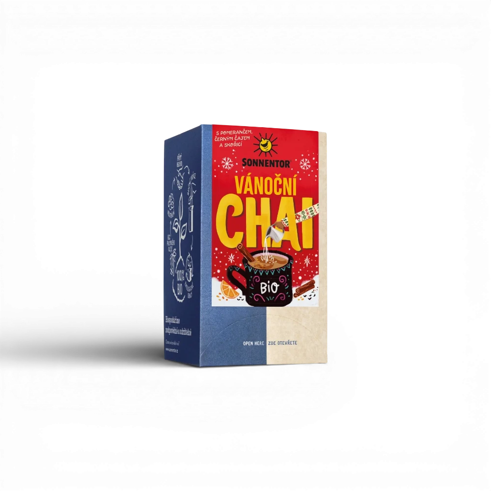 Sonnentor - Chai vánoční čaj bio 32,4g, porc. dvojkomorový