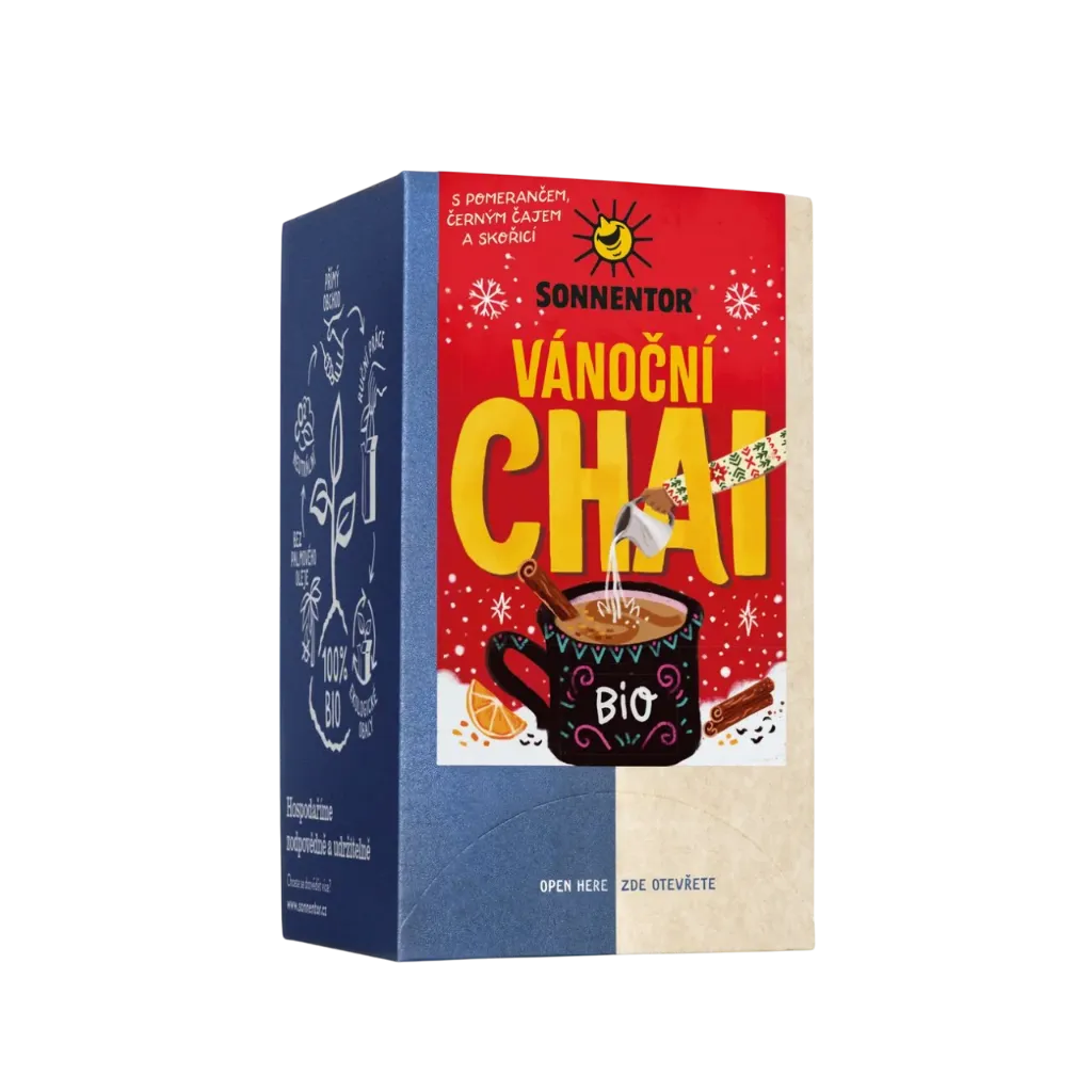 Sonnentor - Chai vánoční čaj bio 32,4g, porc. dvojkomorový
