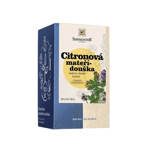 Sonnentor - Citronová mateřídouška bio 18 g, porc.
