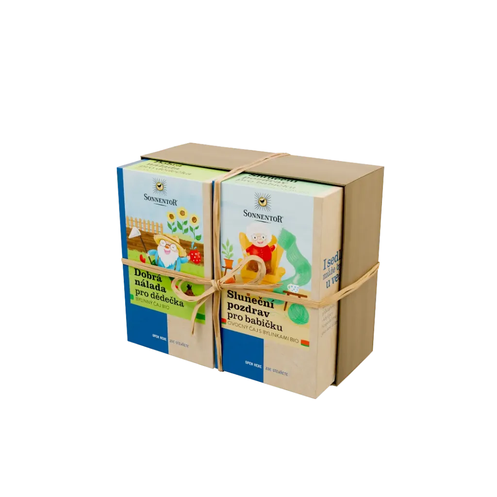 Sonnentor - Dárkové balení 2 čajů - Pro prarodiče 72 g
