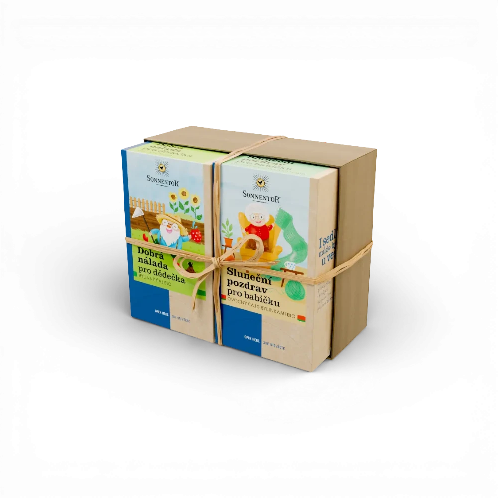 Sonnentor - Dárkové balení 2 čajů - Pro prarodiče 72 g
