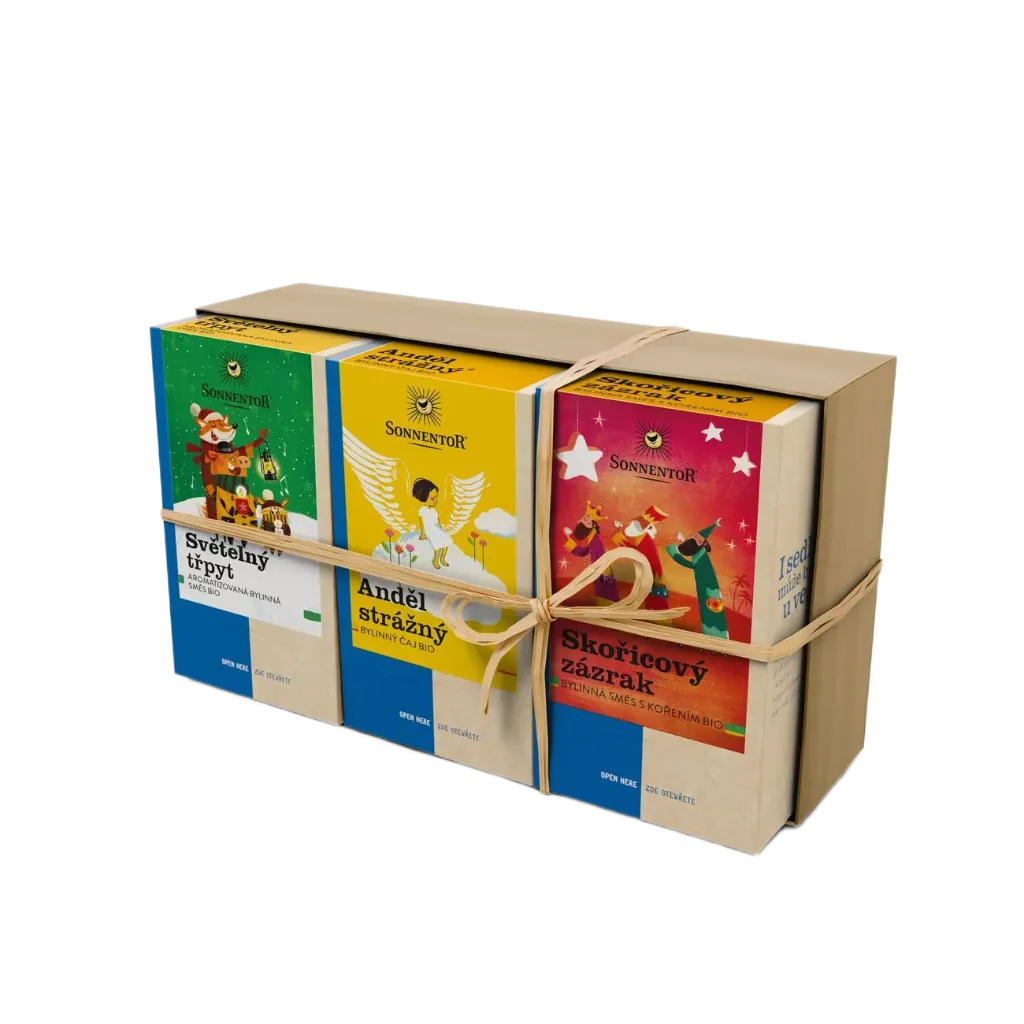 Sonnentor - Dárkové balení 3 čajů - Čas zázraků 86,4g