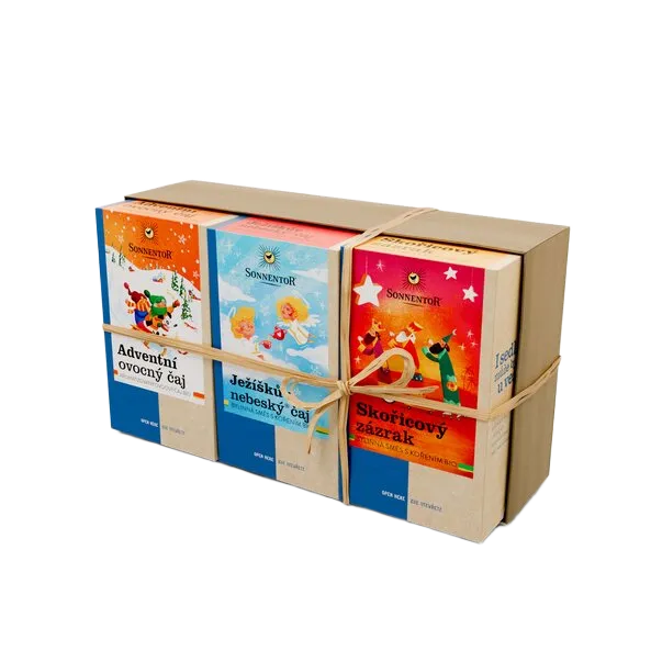 Sonnentor - Dárkové balení 3 čajů - Vánoce