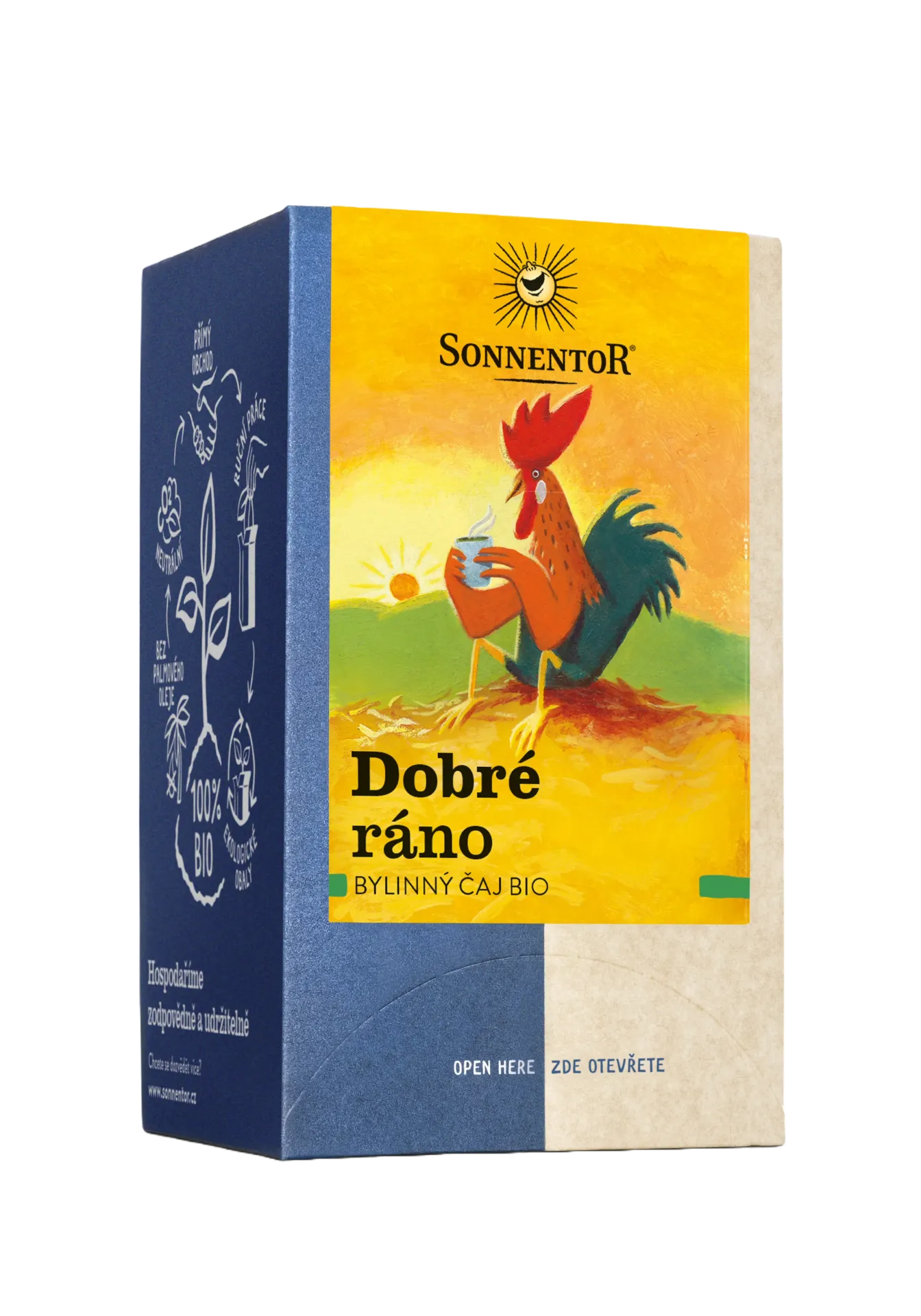 Sonnentor - Dobré ráno bio 27g porc. dvoukomorový