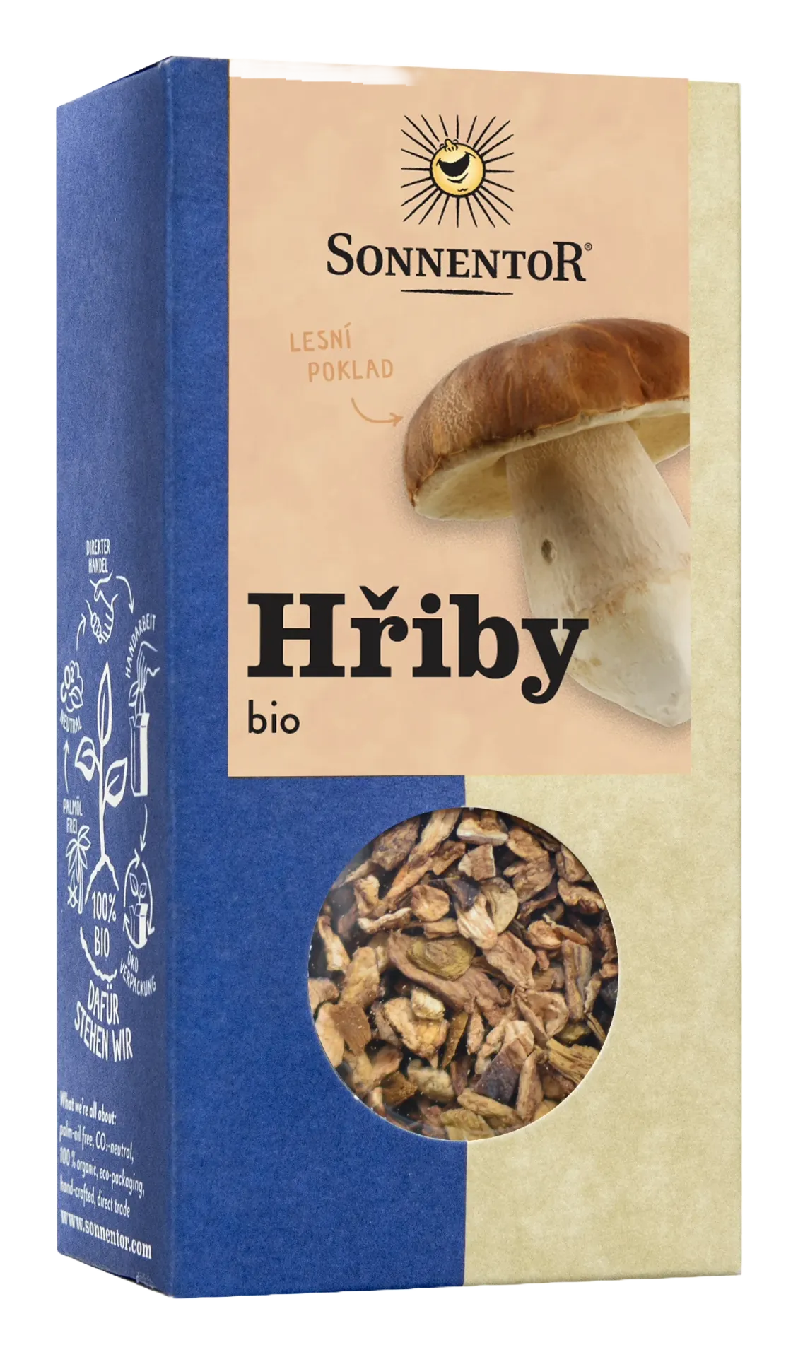 Sonnentor - Hřiby bio, řezané 25g