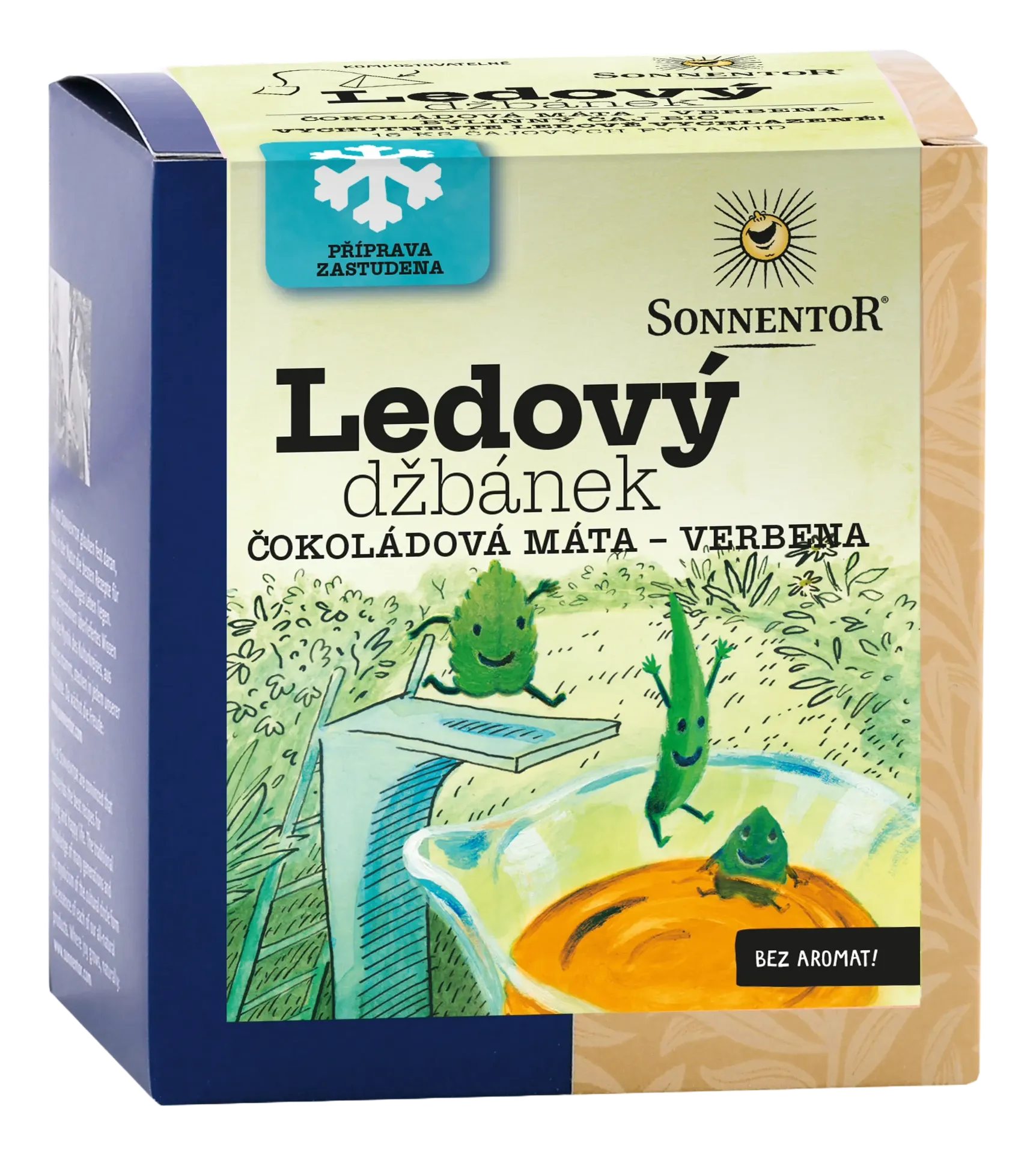 Sonnentor - Ledový džbánek  - Čokoládová máta- verbena bio 32g