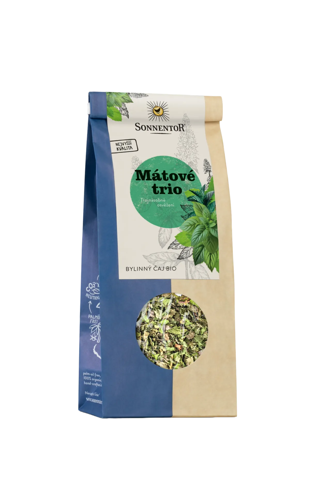 Sonnentor - Mátové trio Bio 50g sypaný