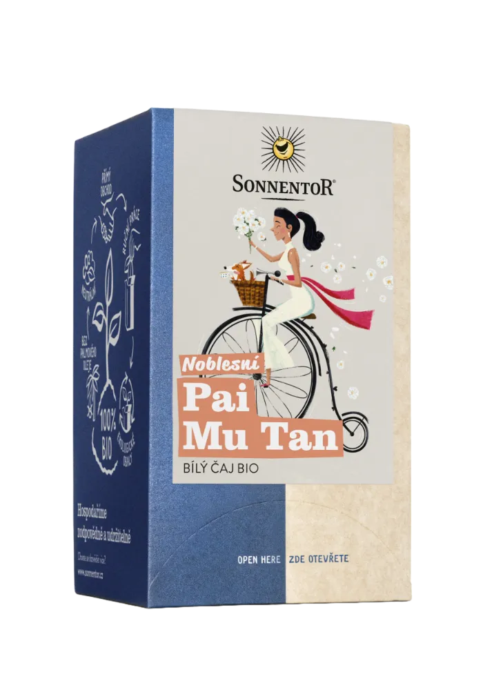 Sonnentor - Noblesní Pai Mu Tan Bio ,  bílý čaj  18g  porc