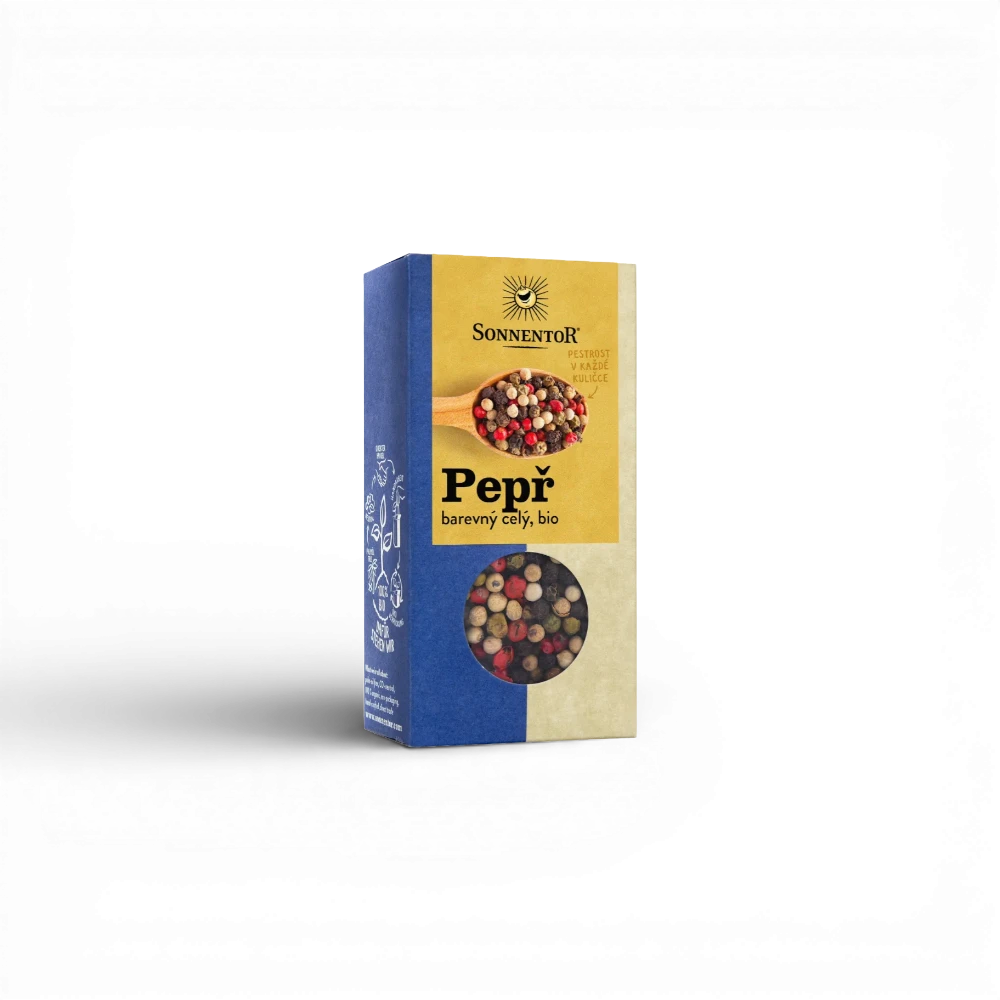 Sonnentor - Pepř barevný bio, celý 50g