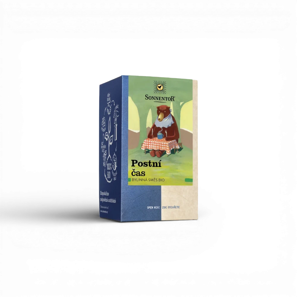Sonnentor - Postní čas bio 27g porcovaný dvoukomorový