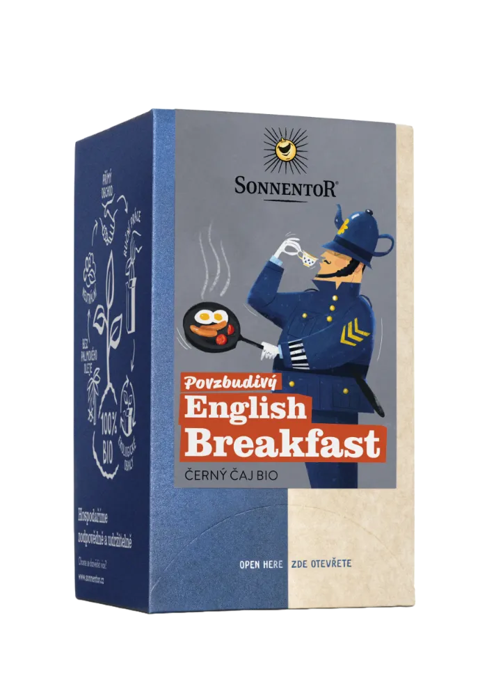 Sonnentor - Povzbudivý English Breakfast, černý čaj bio,