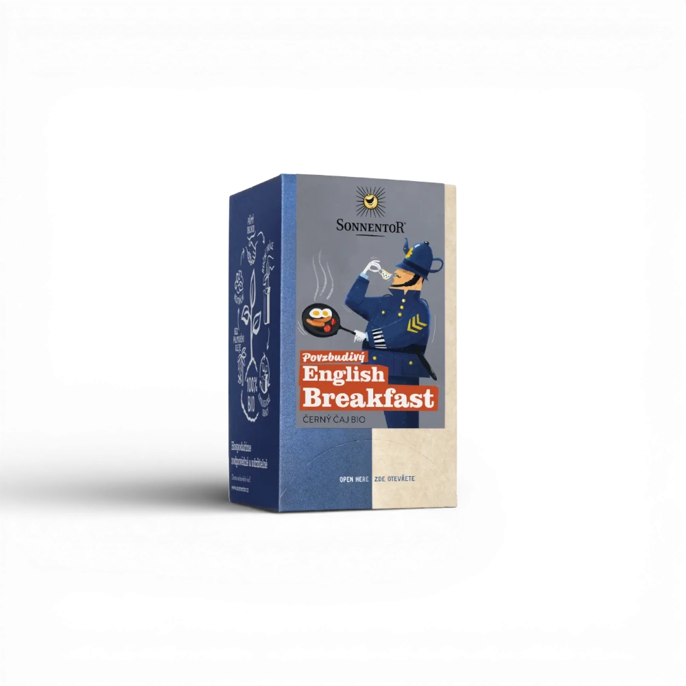Sonnentor - Povzbudivý English Breakfast, černý čaj bio,