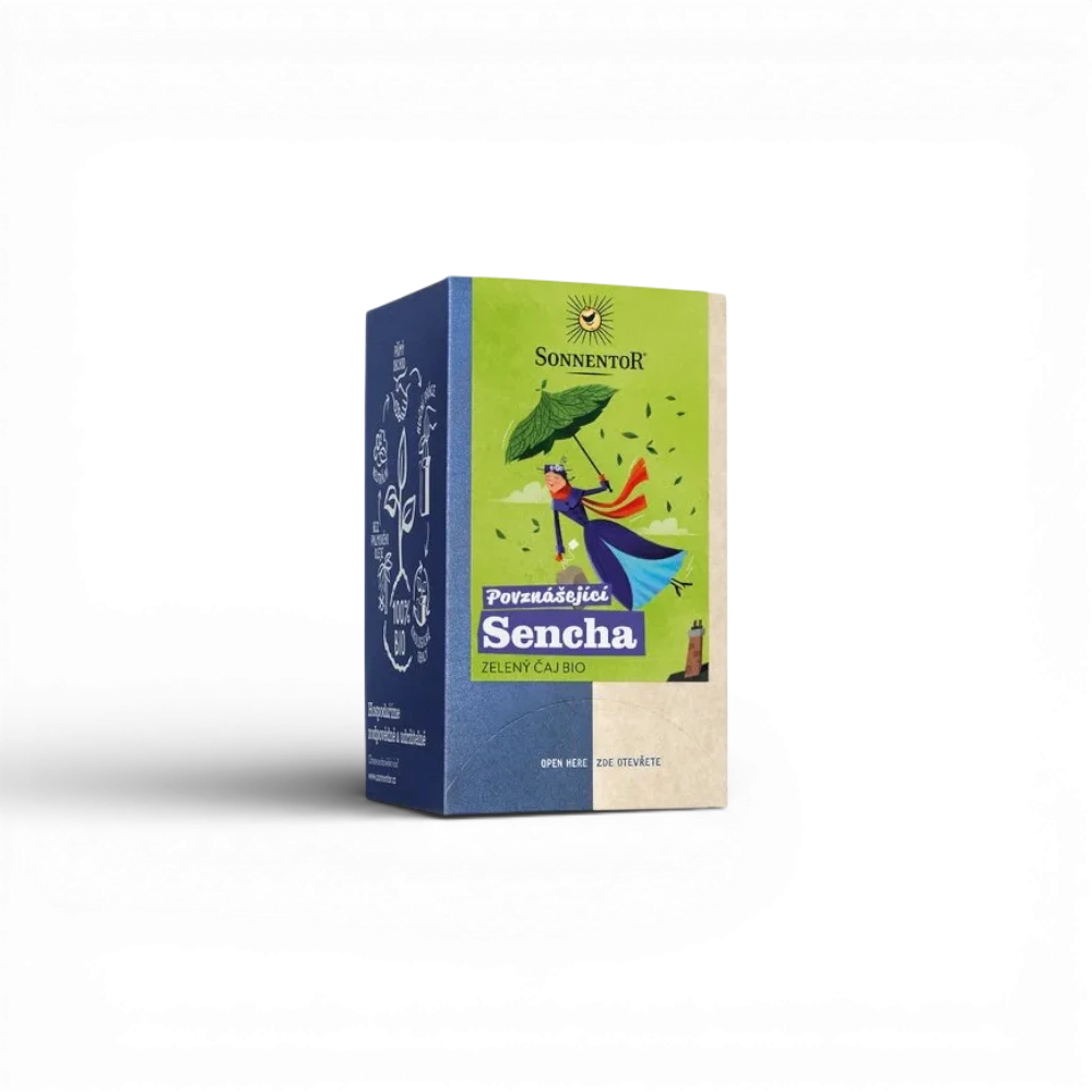Sonnentor - Povznášející Sencha bio, zelený čaj, 21,6g