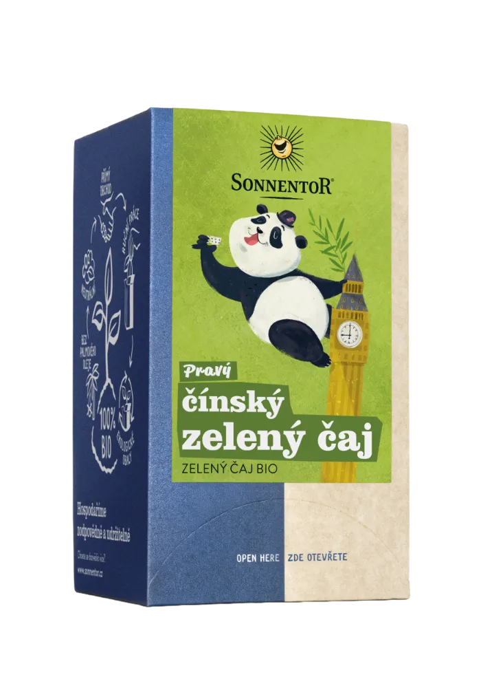 Sonnentor - Pravý čínský zelený čaj bio 27 g porc.