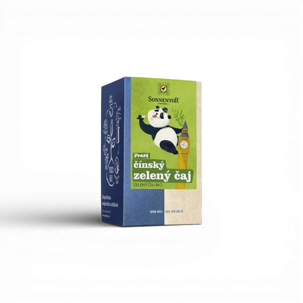 Sonnentor - Pravý čínský zelený čaj bio 27 g porc.