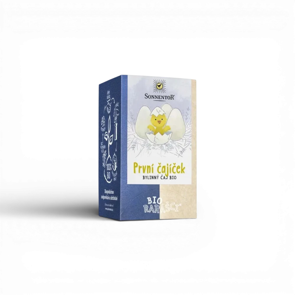 Sonnentor - První čajíček Biorarášci, dvojkomorový, porcovaný, 27g