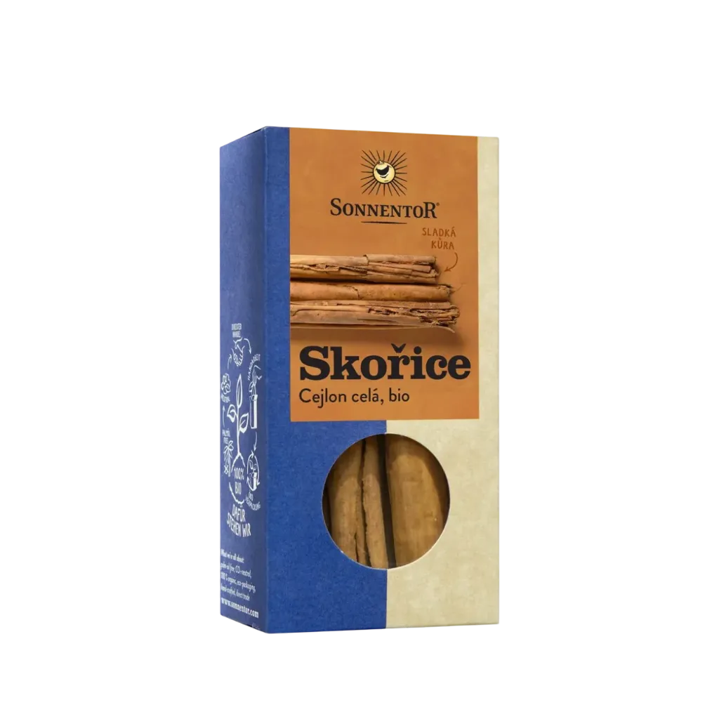 Sonnentor - Skořice Cejlon bio, celá 18g
