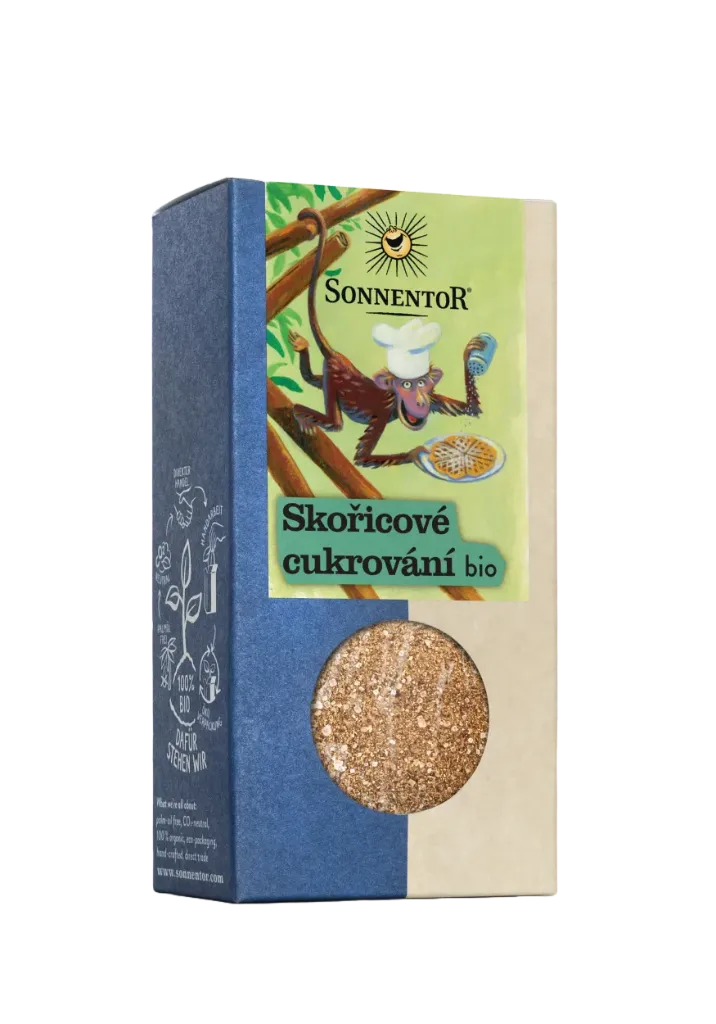 Sonnentor - Skořicové cukrování bio 90g