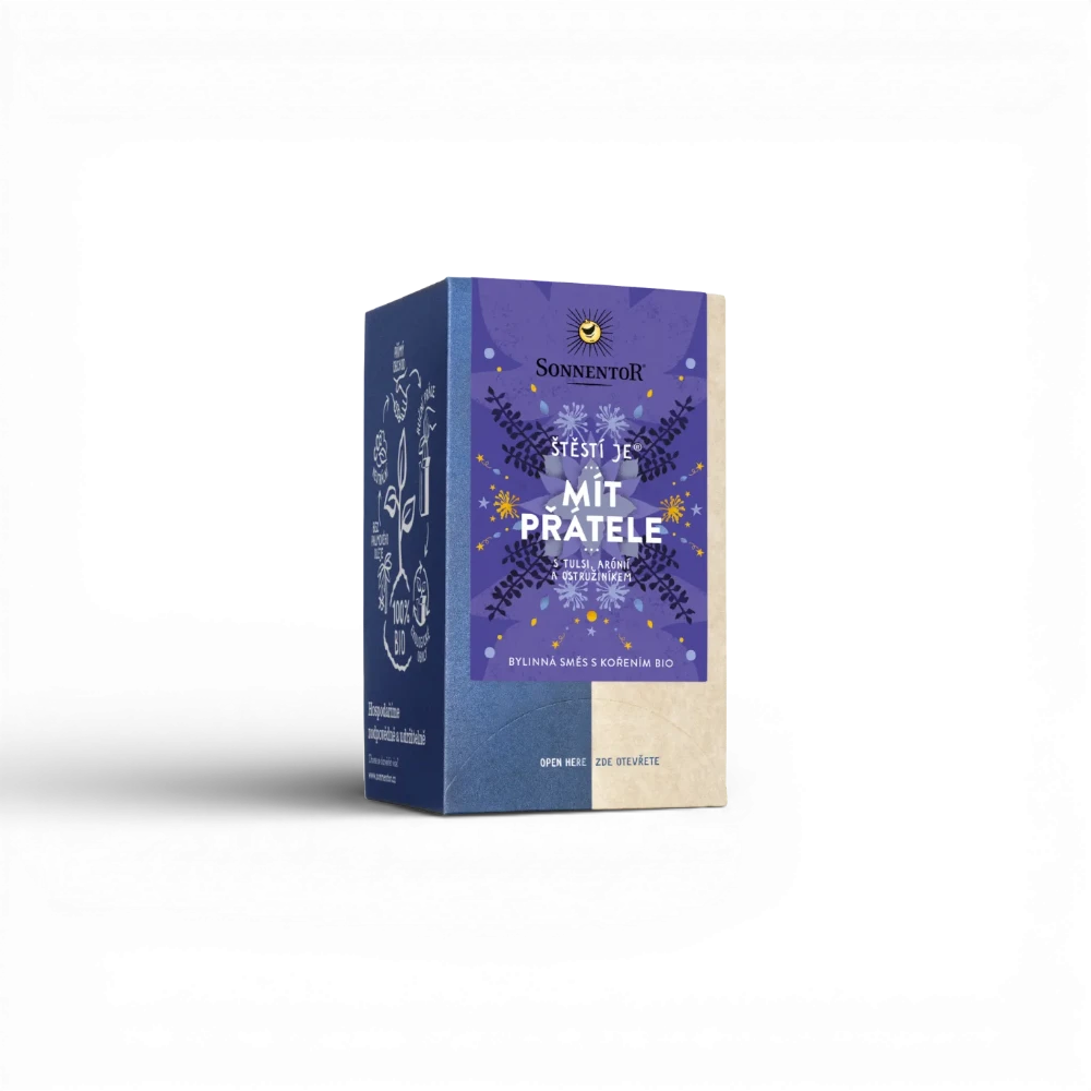 Sonnentor - Štěstí je® mít přátele bio 27g porcovaný