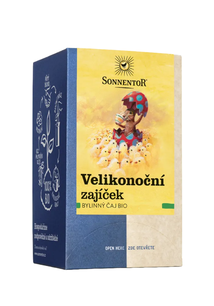 Sonnentor - Velikonoční zajíček bio 27g porc. dvoukomorový
