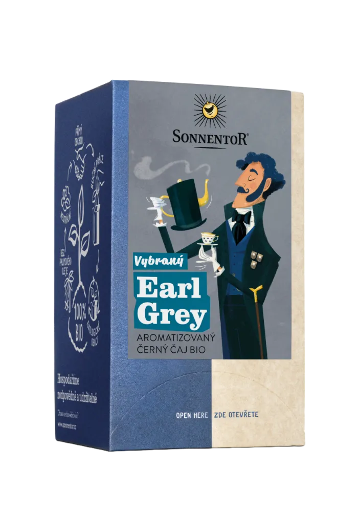 Sonnentor - Vybraný Earl Grey bio, aromatizovaný černý