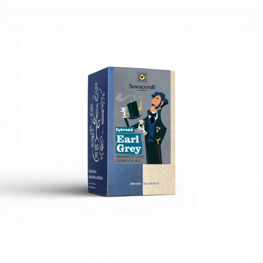 Sonnentor - Vybraný Earl Grey bio, aromatizovaný černý
